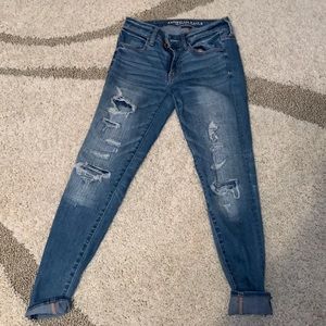 American Eagle Jeans size 4.Super Stretch